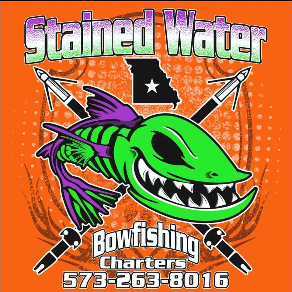 Stained Water Bowfishing Logo