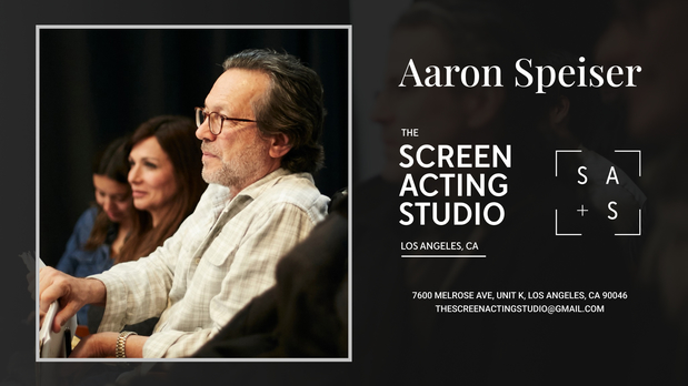 Images Aaron Speiser - The Screen Acting Studio