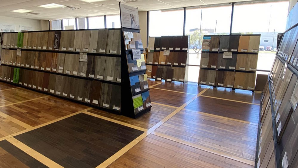 Interior of LL Flooring #1196 - Lubbock | Facing Out