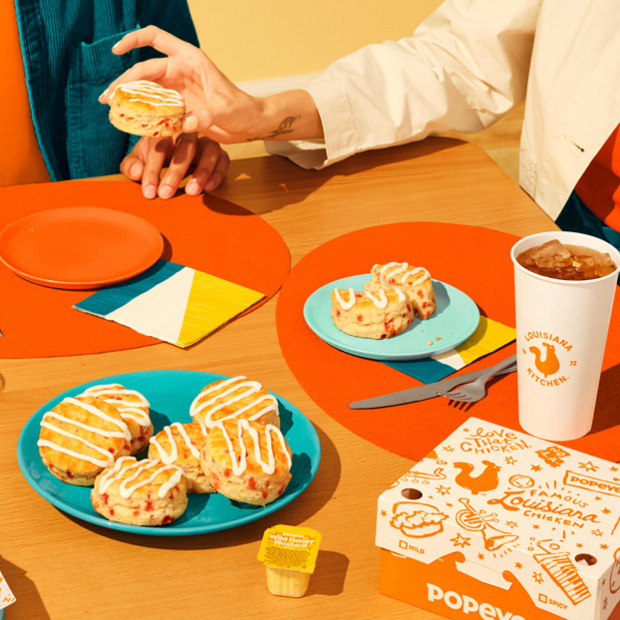 Popeyes Strawberry Biscuits Popeyes Louisiana Kitchen Virginia Gardens (786)605-5450