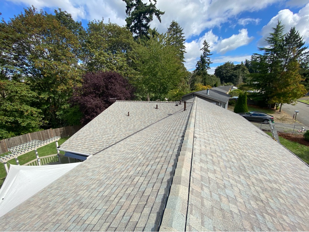 Commercial roof just completed, 50year composite