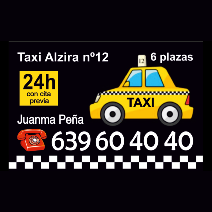 Images Taxi Alzira Juanma Peña - 6 plazas.