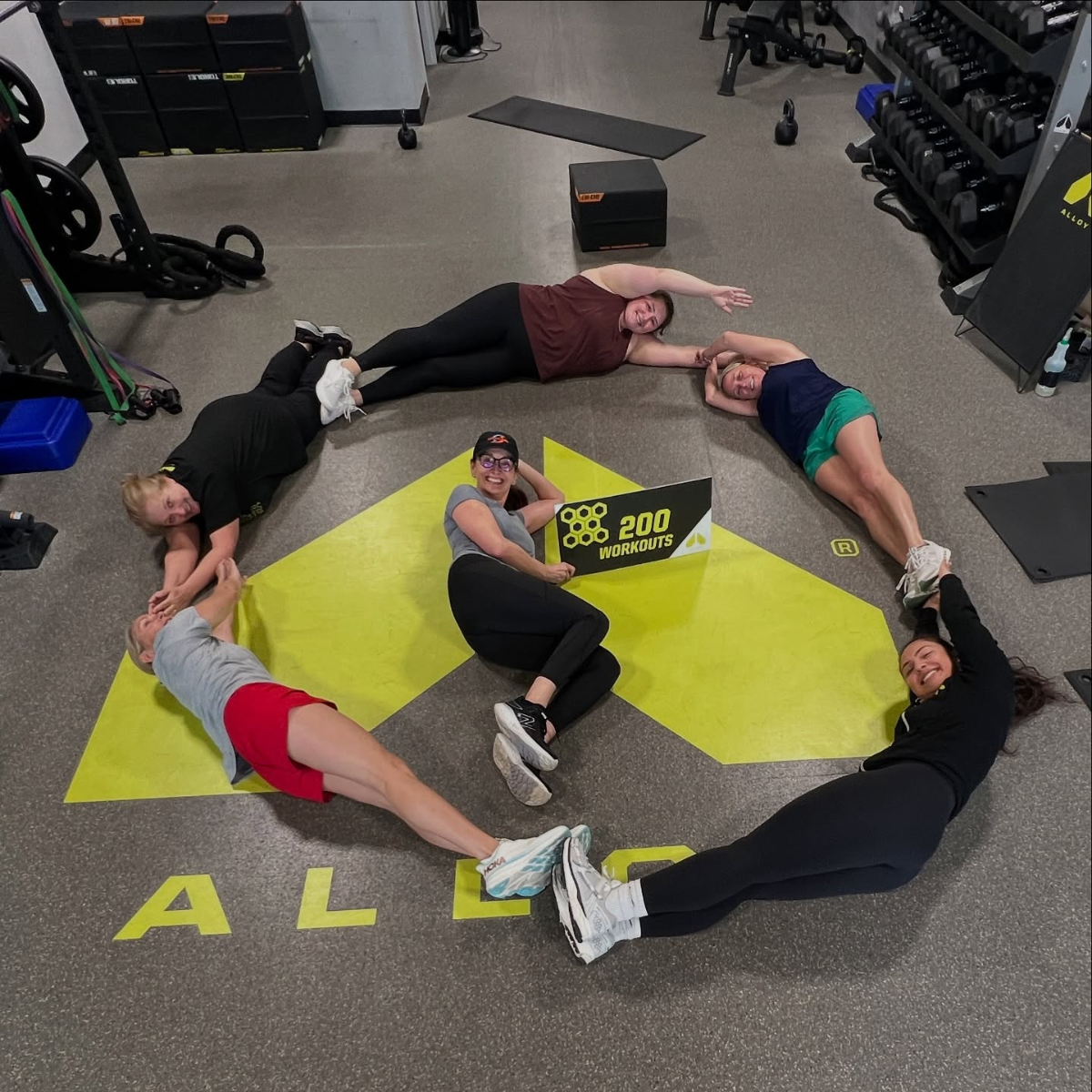 Alloy Personal Training West Roswell is more than just a gym, we’re your local fitness studio built around personalized coaching, expert programming, and a supportive community.
Located right here in Roswell, we specialize in small group personal training designed for adults who want real results without the chaos of a crowded gym. Every session is led by a certified personal trainer who customizes your workout to your goals, fitness level, and lifestyle. Whether you’ve been searching for fitness gyms near me, workout studios near me, or a place that truly meets you where you are, Alloy delivers a smarter, safer, and more effective training experience. We focus on strength, mobility, and accountability—so you can feel stronger, move better, and live fully.
Want to learn more? Give us a call to schedule your free Starting Point Session today and take the first step toward lasting results.