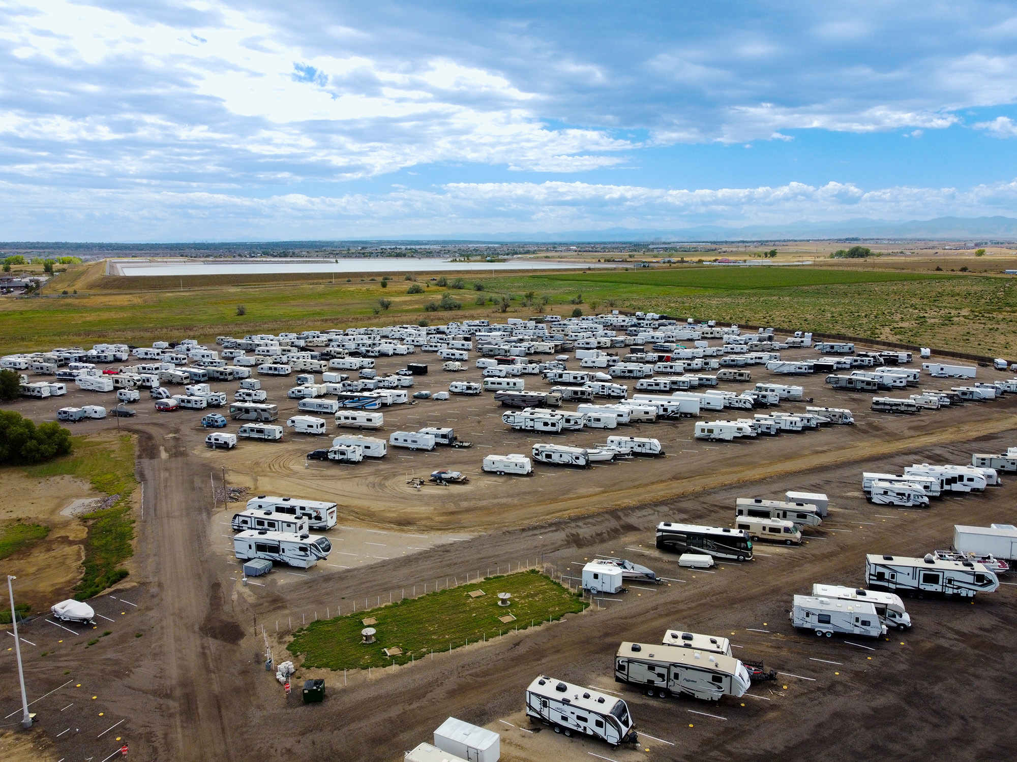 Boat storage in Erie, Colorado