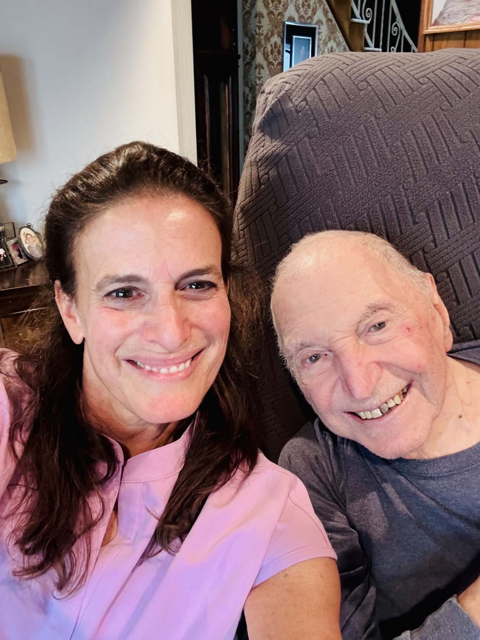 Dr. Klein had the pleasure of helping this gentleman celebrate his 100th birthday with a fresh, clean smile. At Geriatric House Call Dentistry, we believe every milestone deserves to be celebrated, and every smile deserves care.