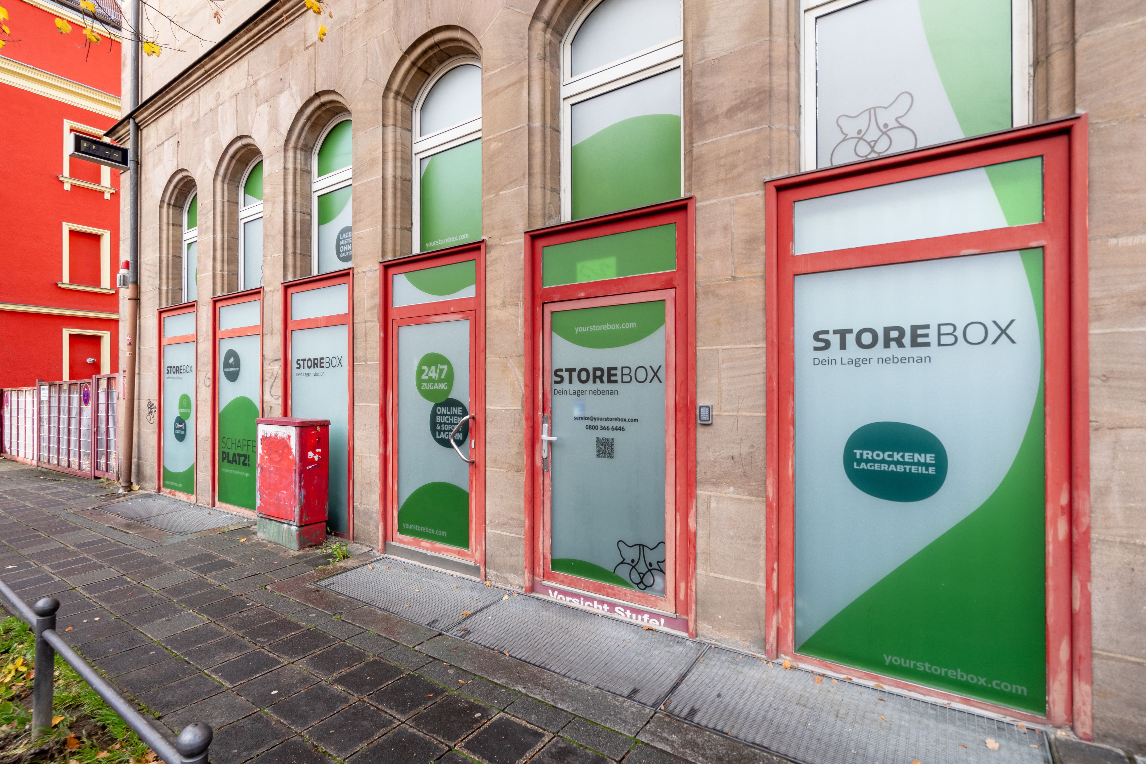 Storebox - Dein Lager nebenan, Schweiggerstraße 31 in Nürnberg