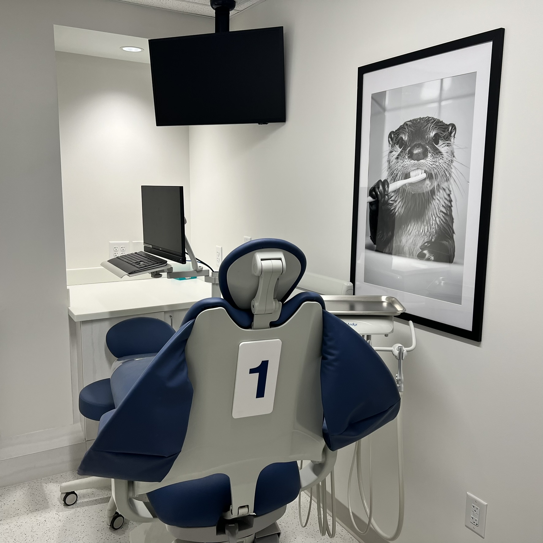 Exam Chair, Children's Dental Health Orthodontics, Philadelphia, PA