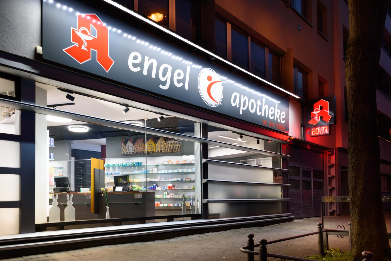 Engel Apotheke an der Hase, Möserstraße 52-54 in Osnabrück