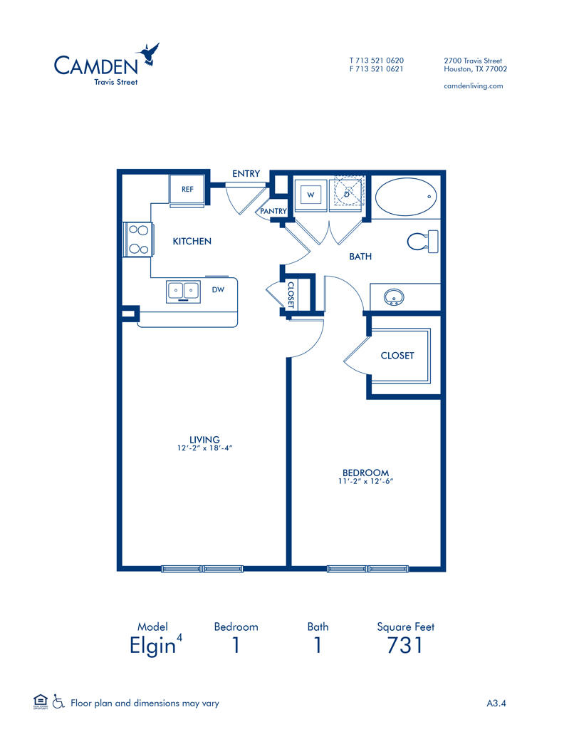 Camden Travis Street Apartments Photo