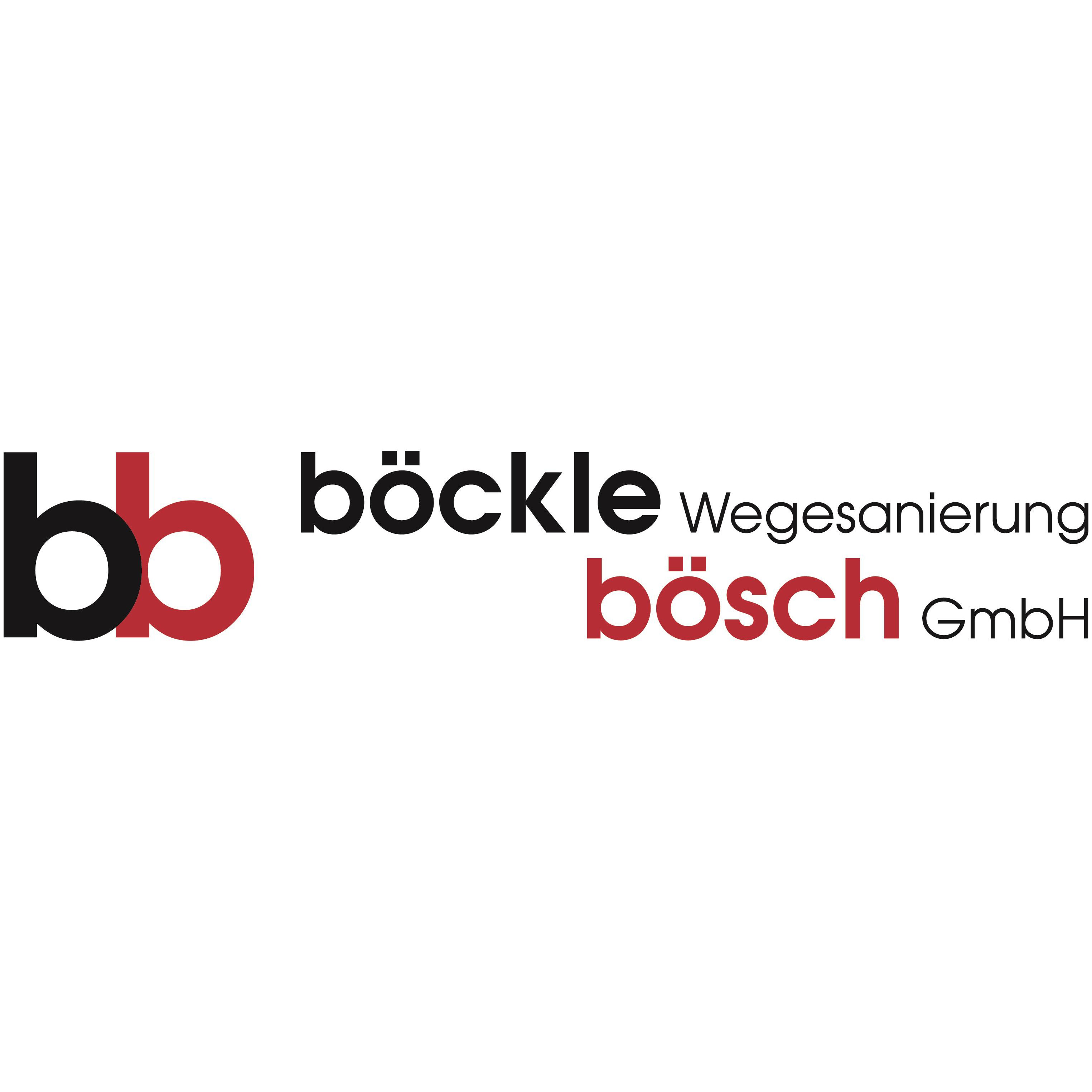 BÖCKLE Wegesanierung BÖSCH GmbH Logo