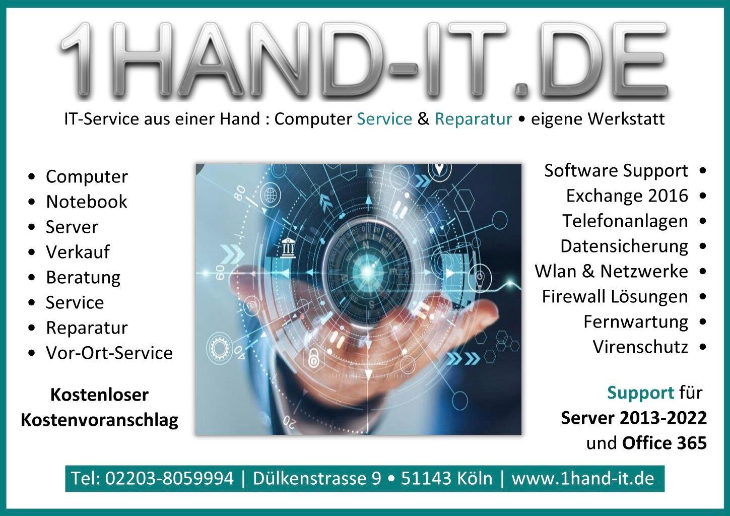 Bilder one Hand IT Service