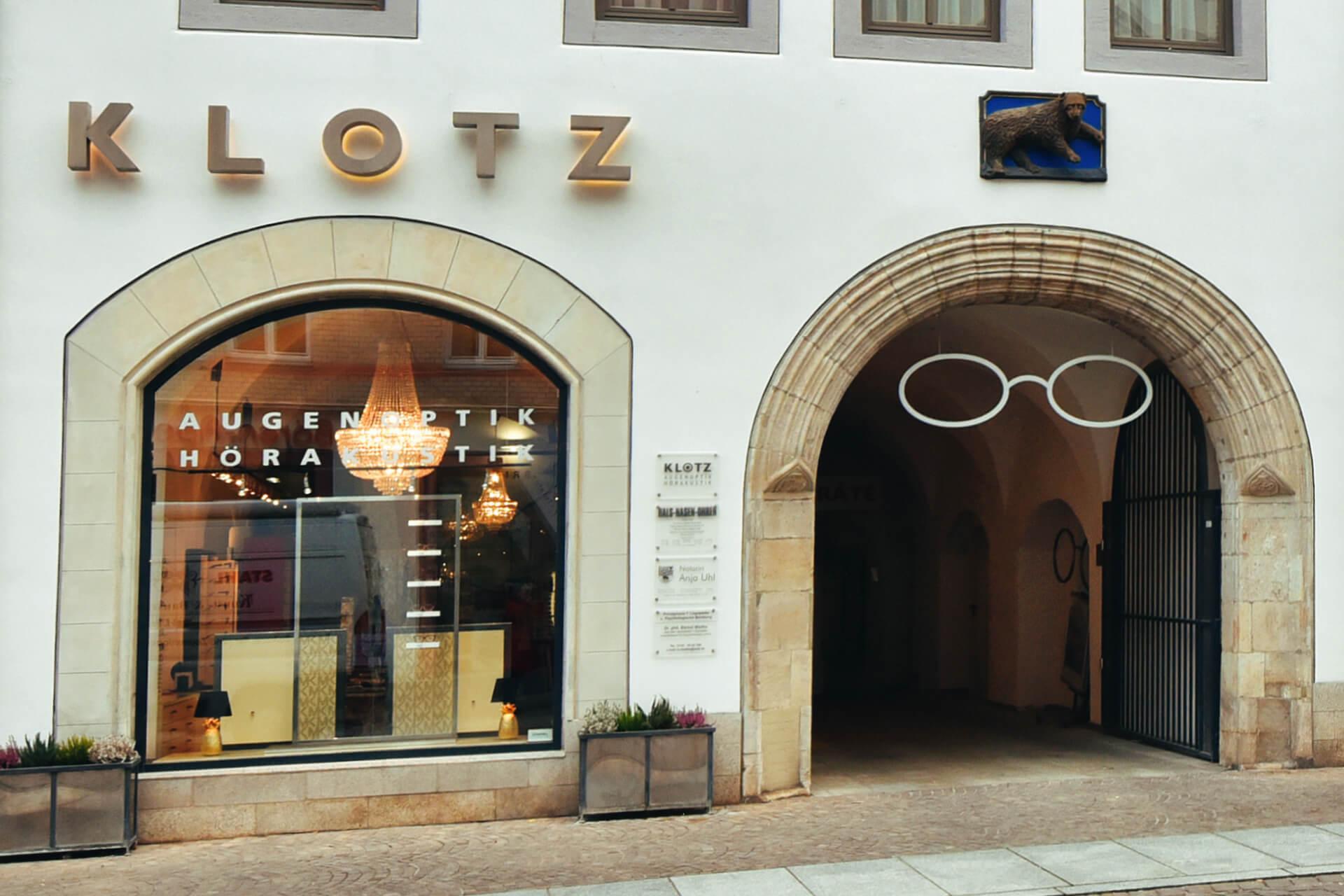 Klotz Augenoptik und Hörakustik in Naumburg an der Saale - Logo