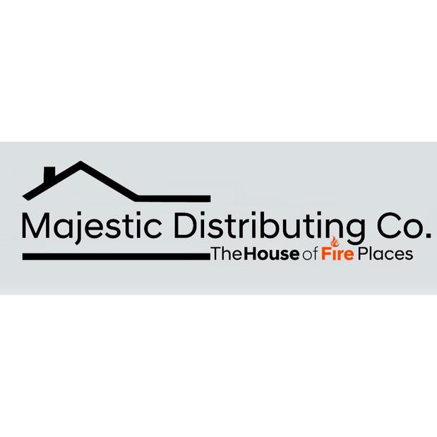 Majestic Distributing Co-The House of Fireplaces Logo