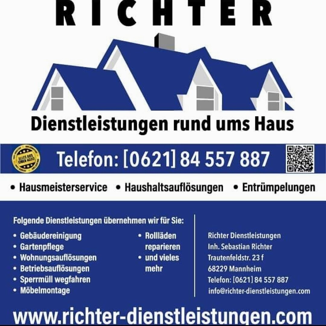 Richter Dienstleistungen GmbH, Trautenfeldstraße 23f in Mannheim