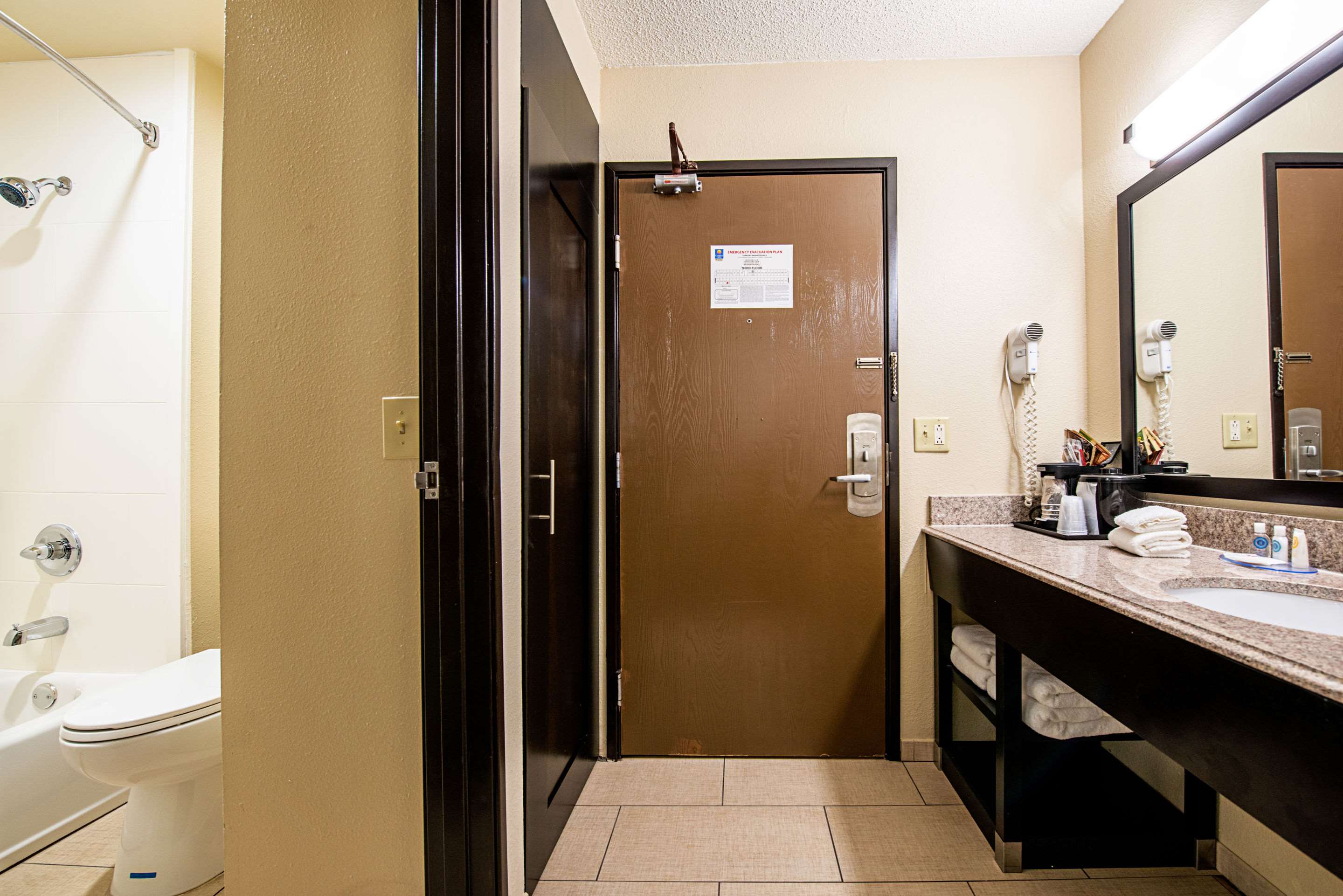 Guest room with two beds