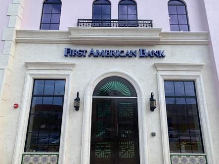 Images First American Bank