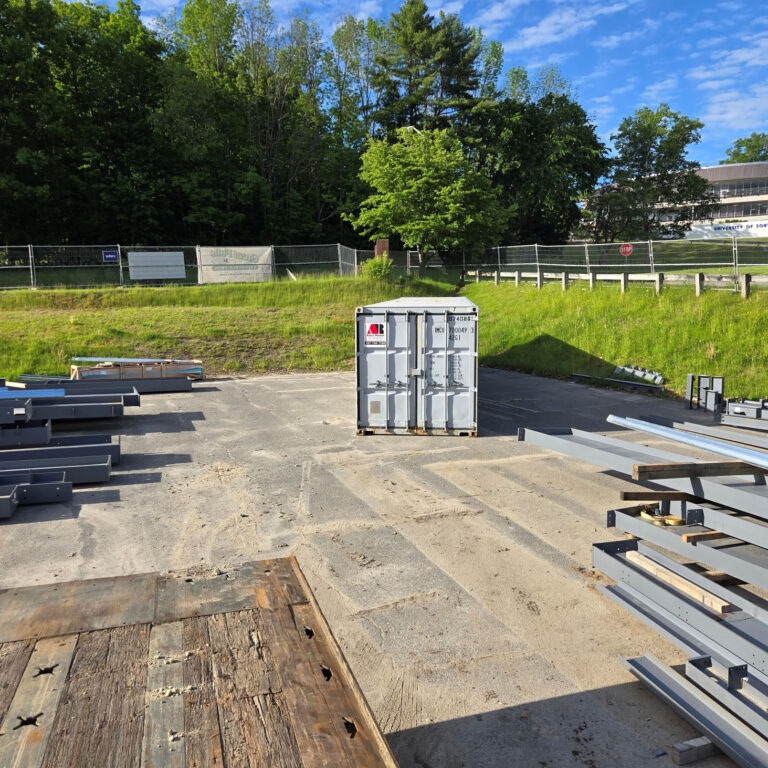 Abco Rental & Storage recently completed a scheduled delivery of a 40ft storage container to the Uni 