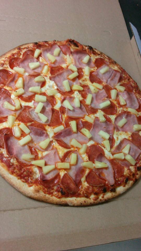 Pepperoni and Ham Pizza