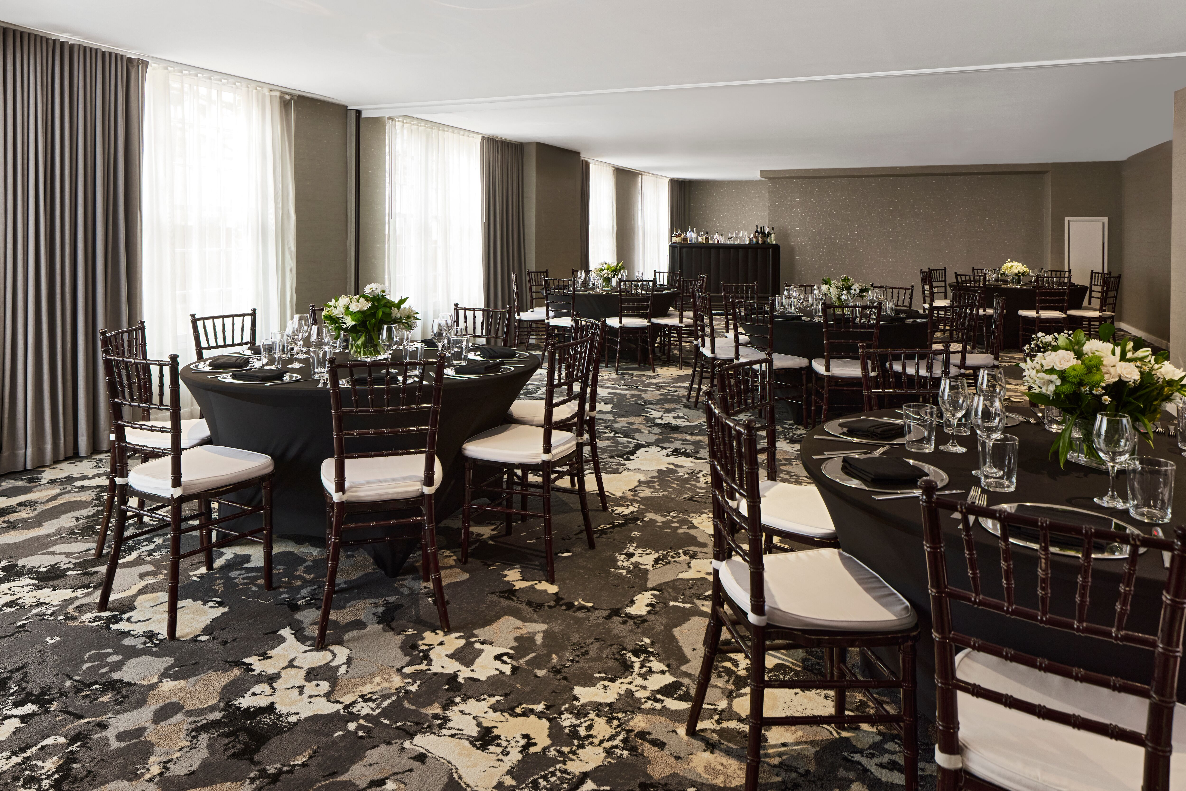 Archer Hotel Old Town Alexandria Liberty Room Social Event