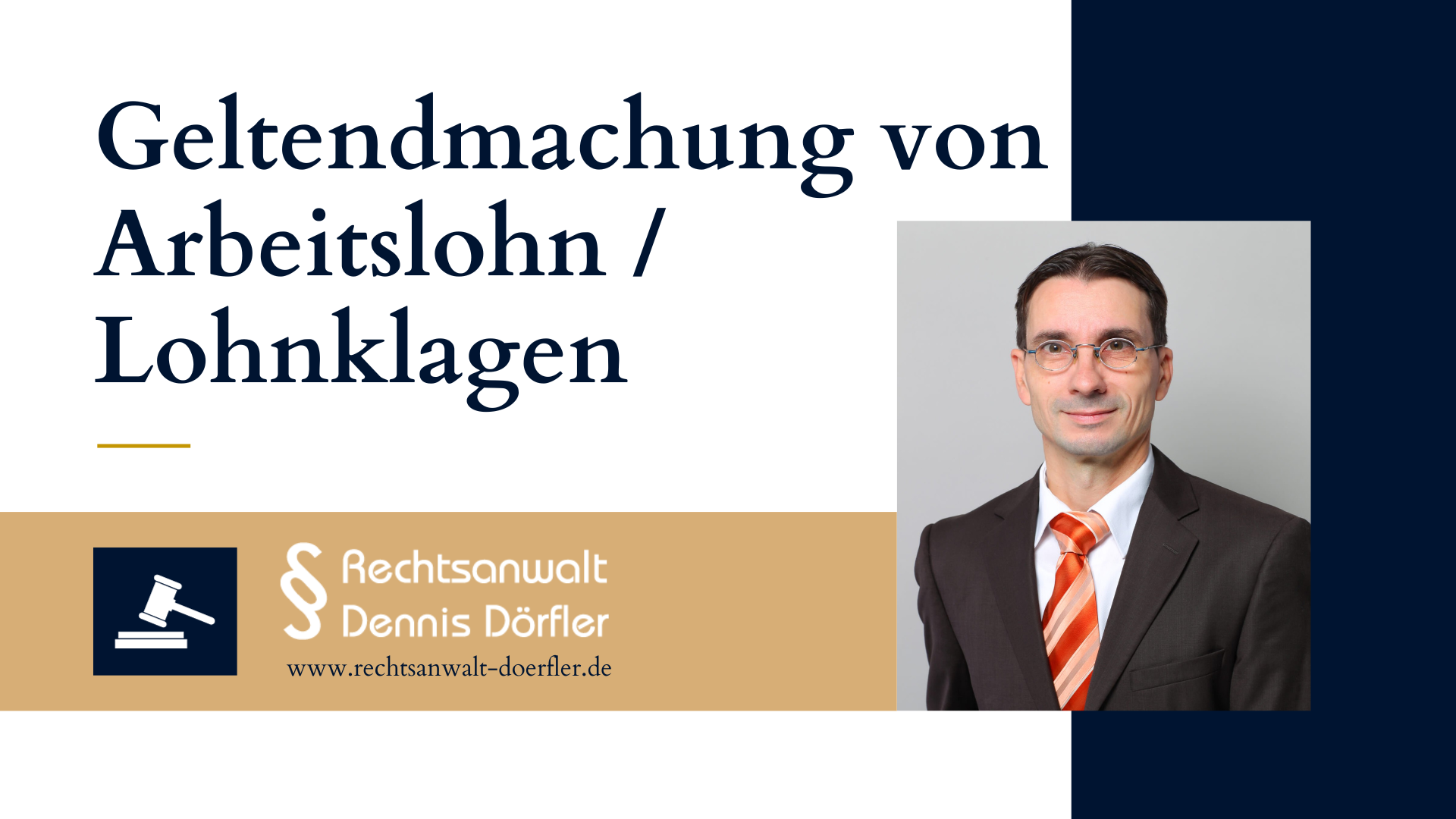 Rechtsanwaltskanzlei Dennis Dörfler – Arbeitsrecht Frankfurt, Wilhelmshöher Straße 162 in Frankfurt