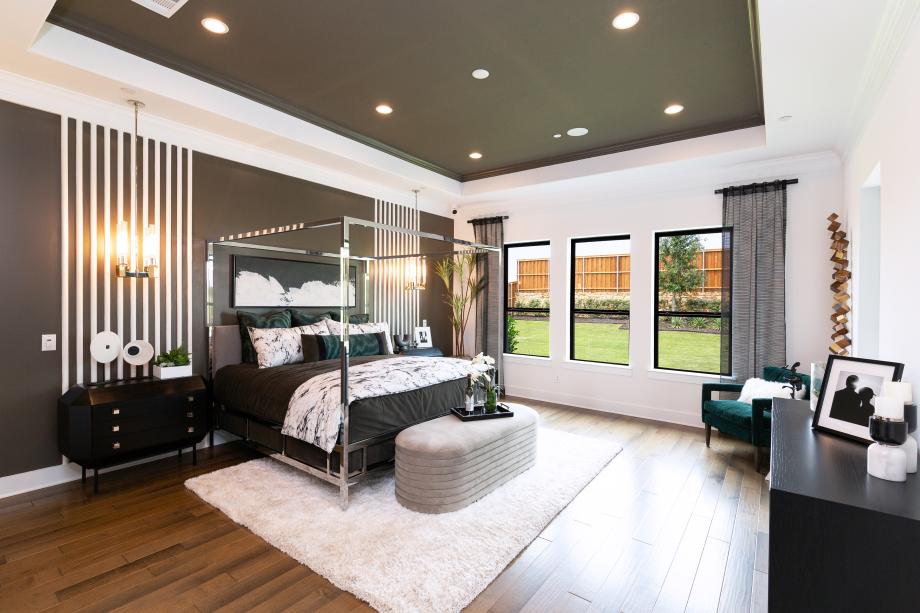 Spacious primary bedrooms