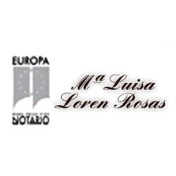 María Luisa Loren Rosas -Notario en Zaragoza Logo