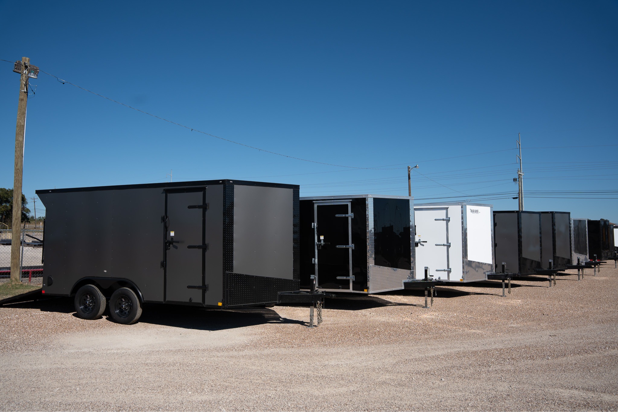 Enclosed trailers