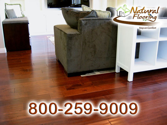 Maple Gunstock Handscraped Wood Floor