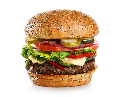 Cajun Burger made by City Burger Co.