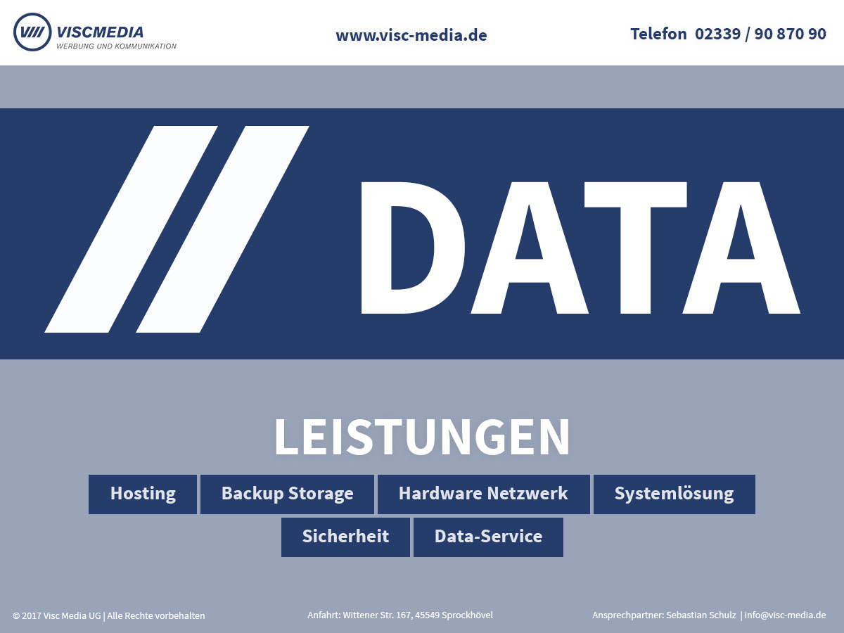 VISC Media UG (haftungsbeschränkt), Wittener Str. 167 in Sprockhövel