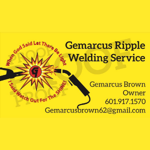 Gemarcus Ripple Welding Service Logo