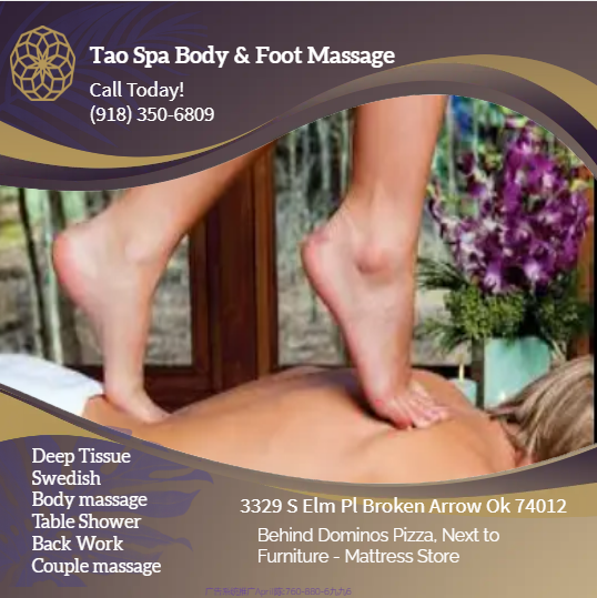 Well trained masseuses use feet in several way to knead the tissues on the patients back. The masseuse varies pressure of her/his feet by using props such as bars that help to control the process.