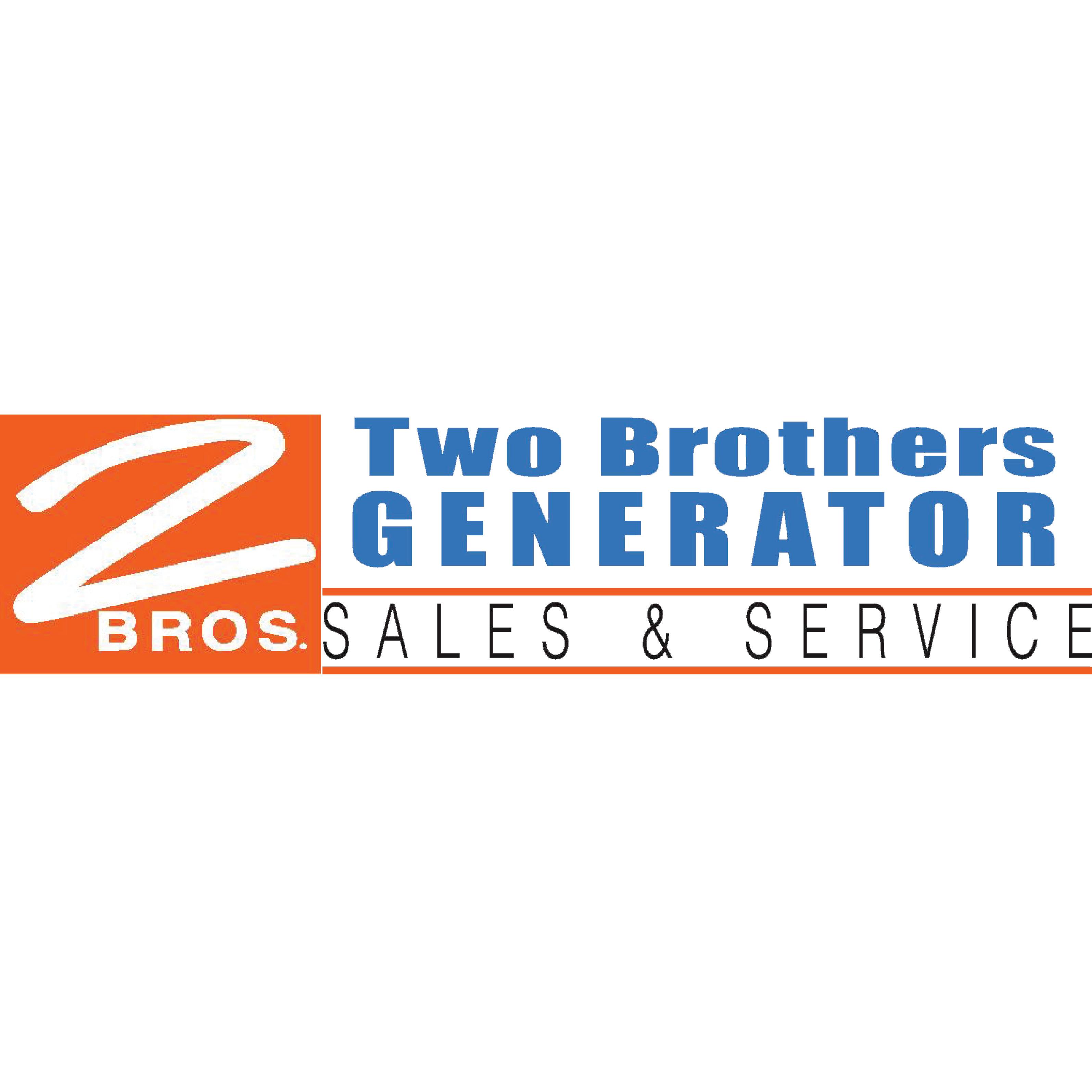 Two Brothers Generator Sales & Service Logo