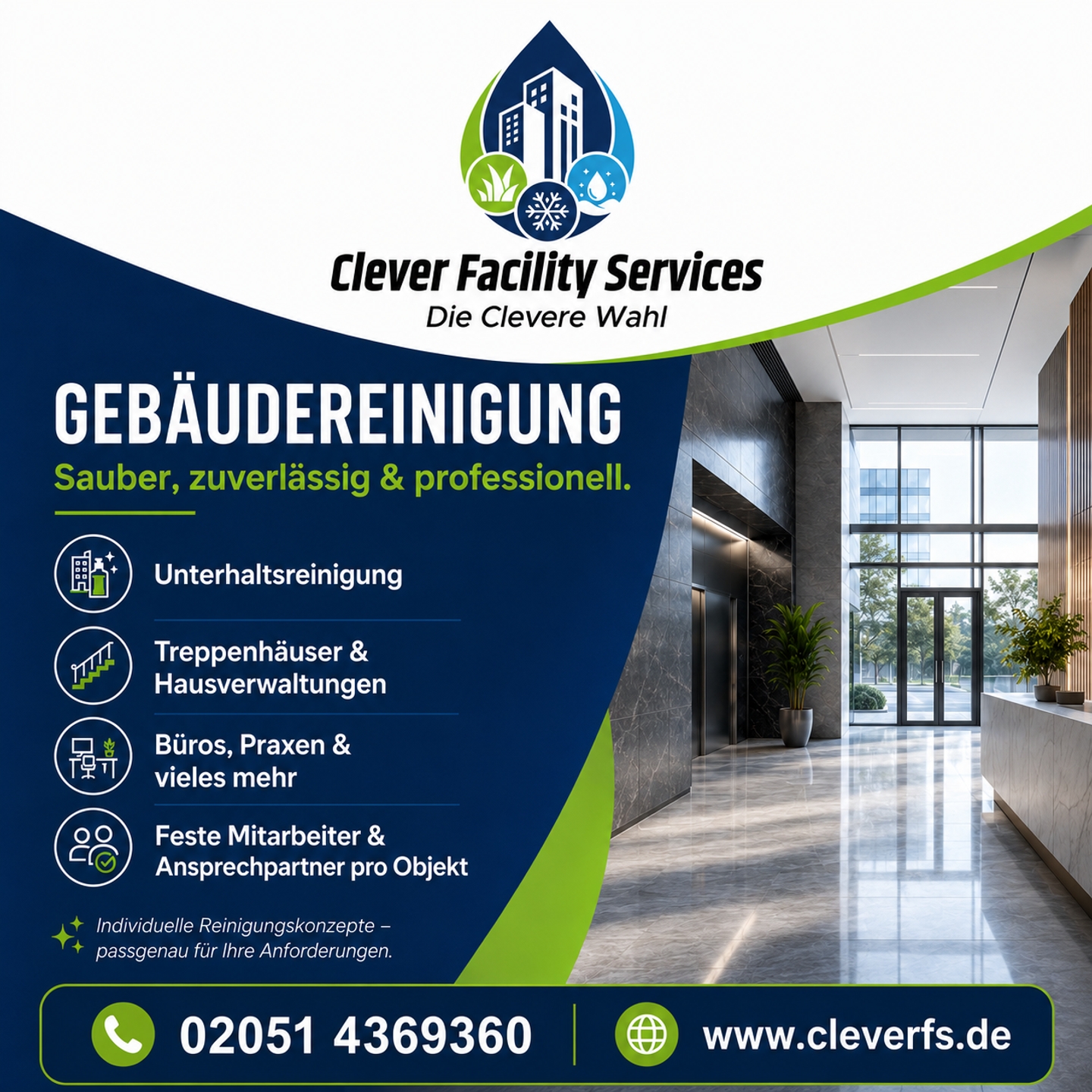 Clever Facility Services, Hofer Heide 7 in Velbert