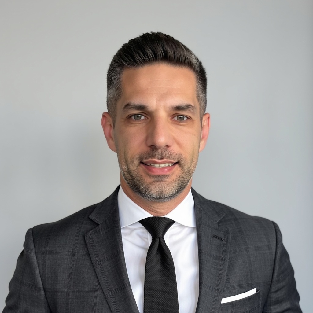 Headshot of Serg Calija, a wealth advisor at Chase