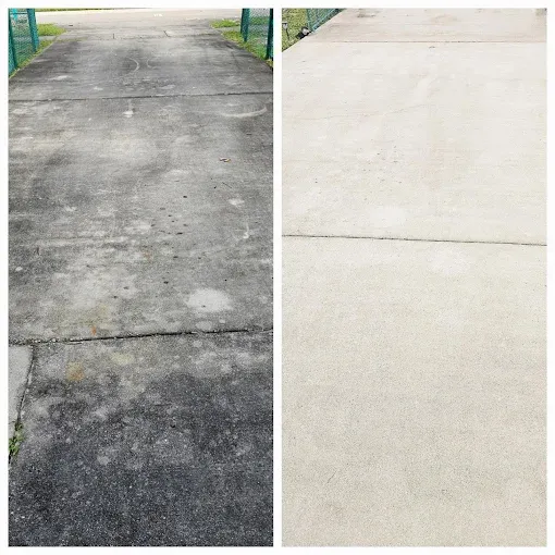 Cue Ball Pressure Washing Image