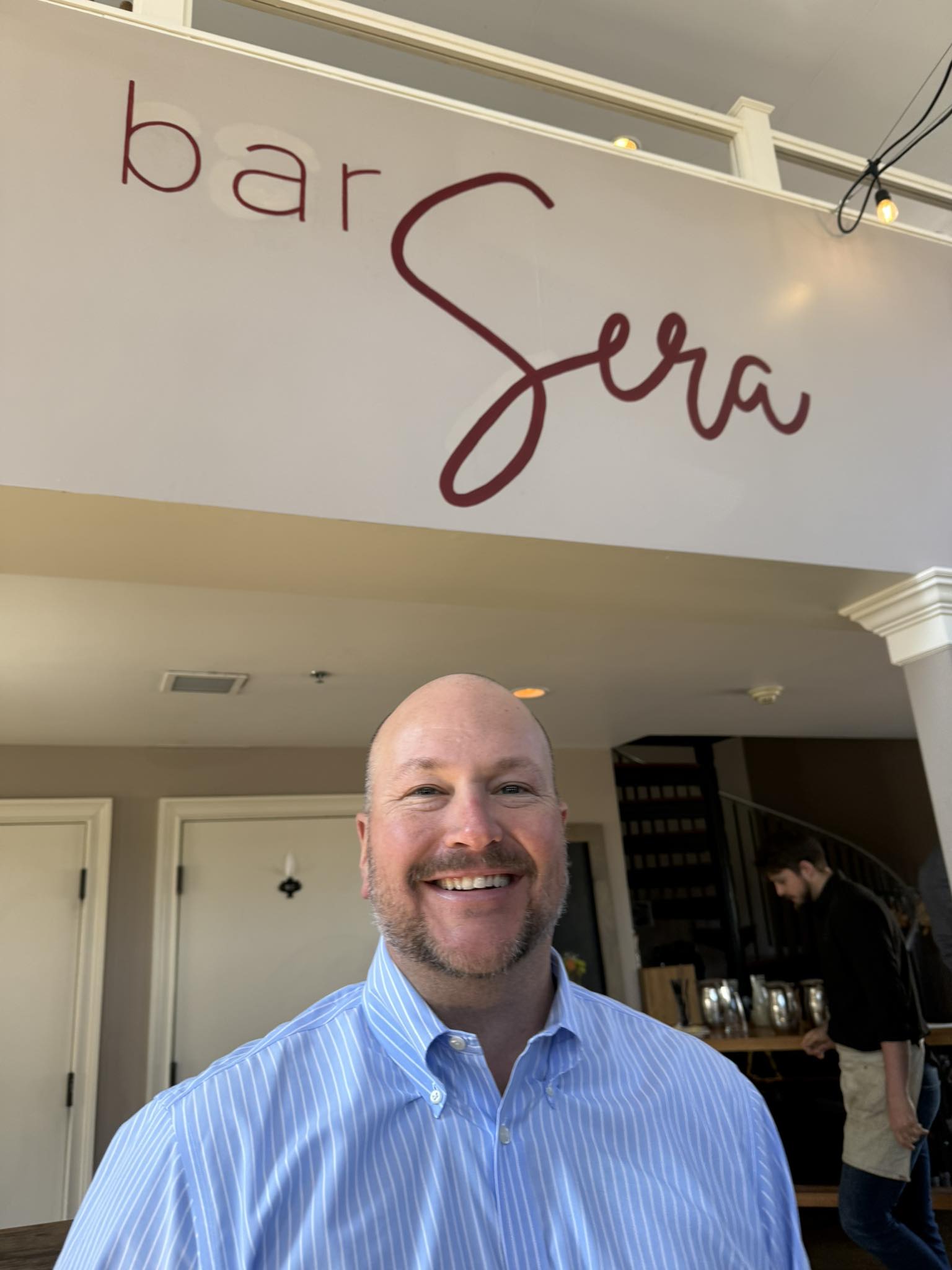 Had the chance to be the featured speaker at BNI this morning at Bar Sera &mdash; great energy, great people, and even better conversations.