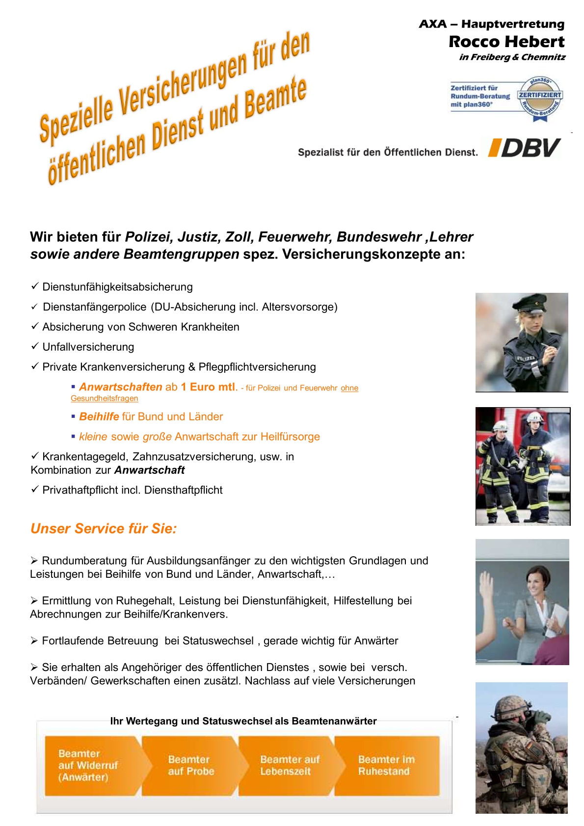 Kundenfoto 3 DBV Deutsche Beamtenversicherung Rocco Hebert in Freiberg