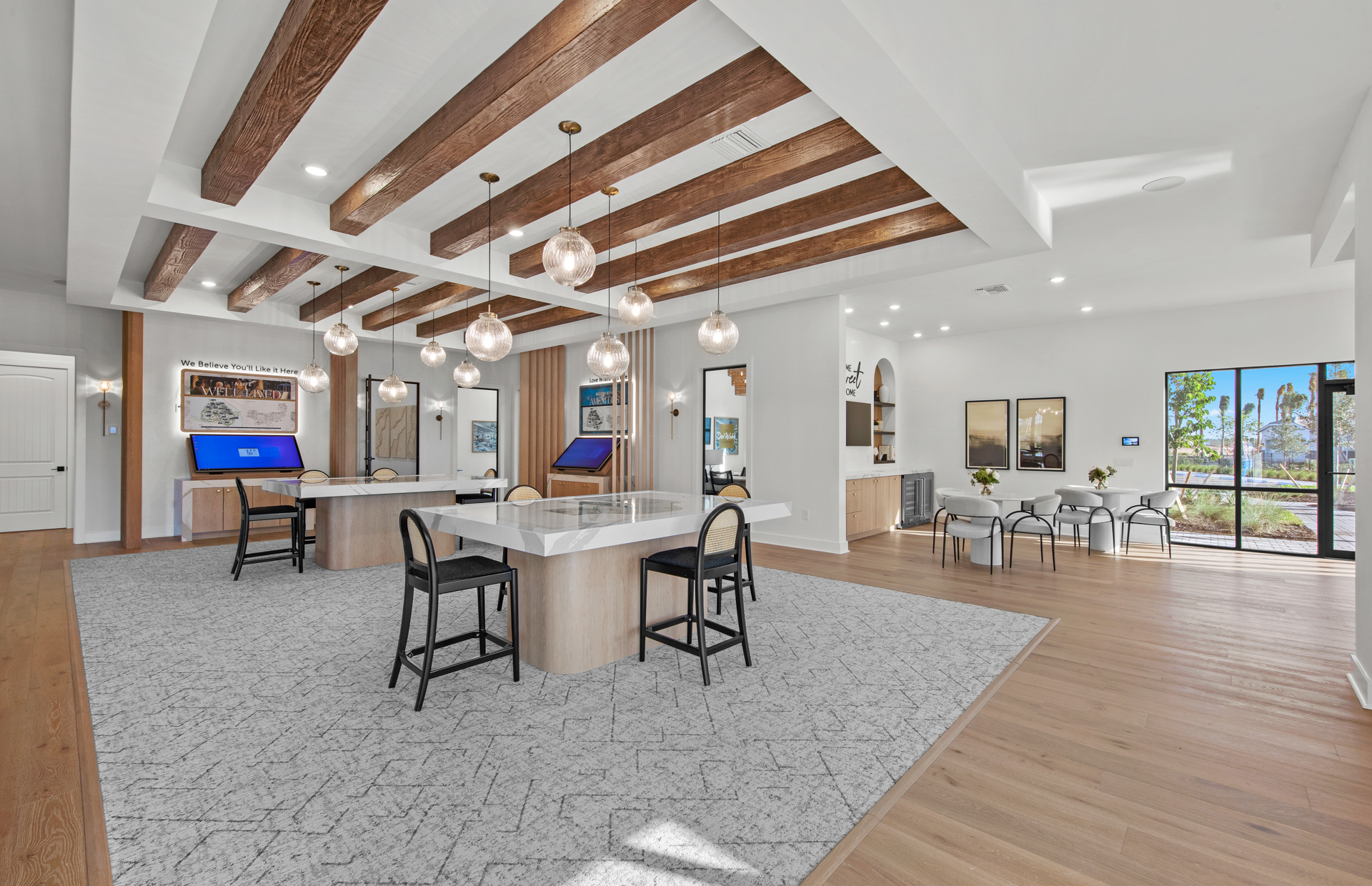 Our stunning sales center makes finding your dream home in Lakewood Ranch, Florida easy