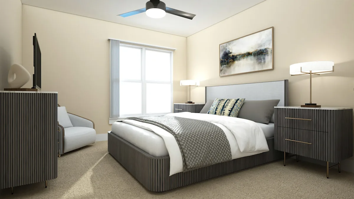 Modern bedroom