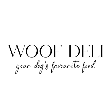 Logo Woof Deli - your dog's favourite food