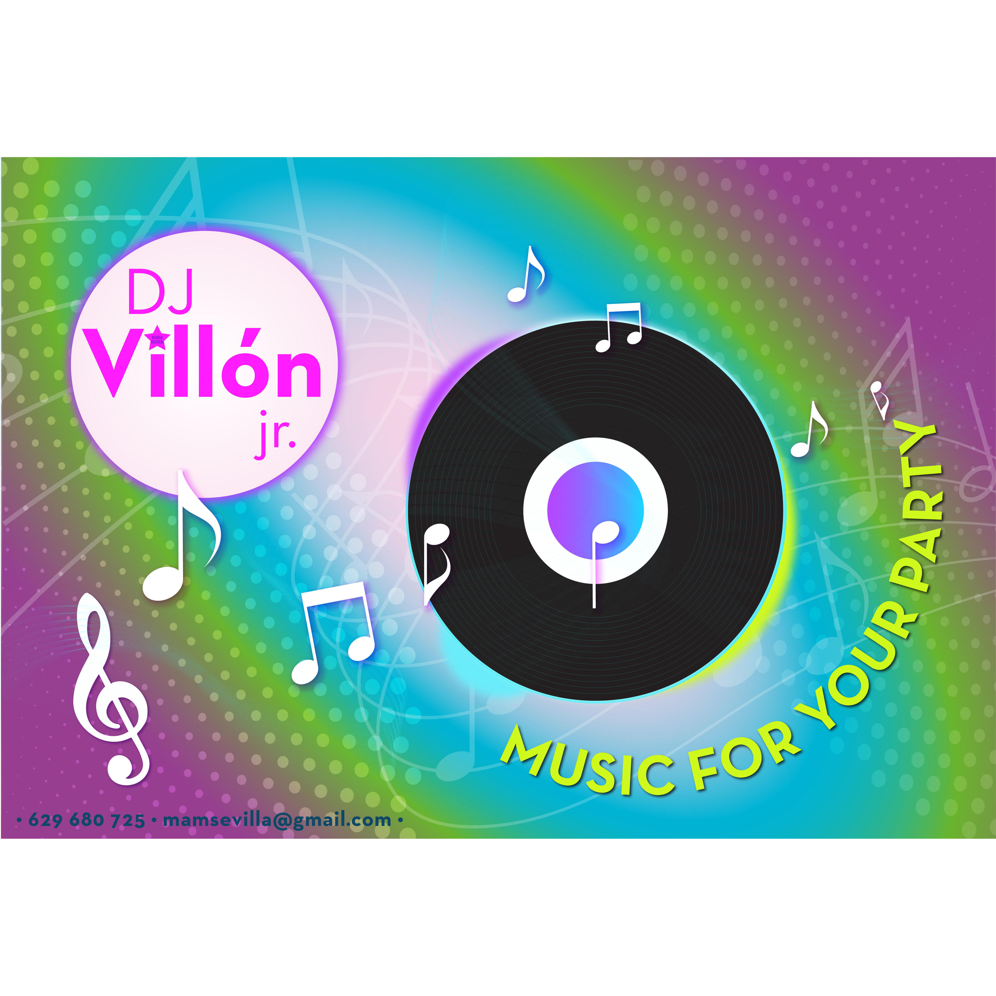 DJ Villón jr Logo