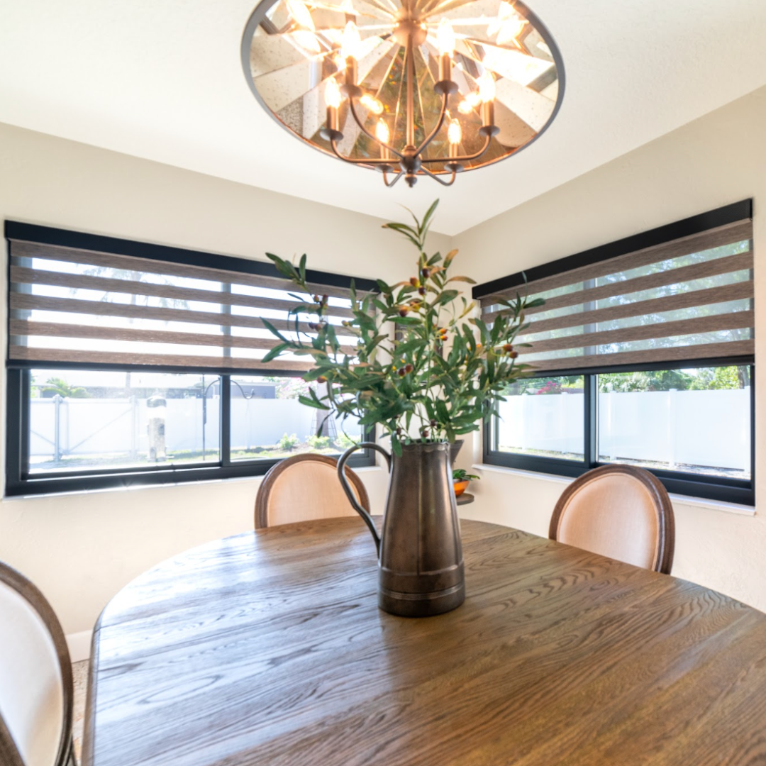 Dual sheer shades Budget Blinds of Port Perry Blackstock (905)213-2583