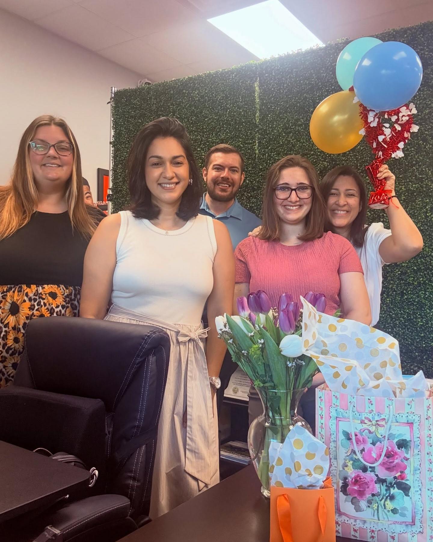Happy Birthday to Noemi! Our headset wearing, happy-go-lucky queen. Enjoy your day as much as we enjoy you in the office!