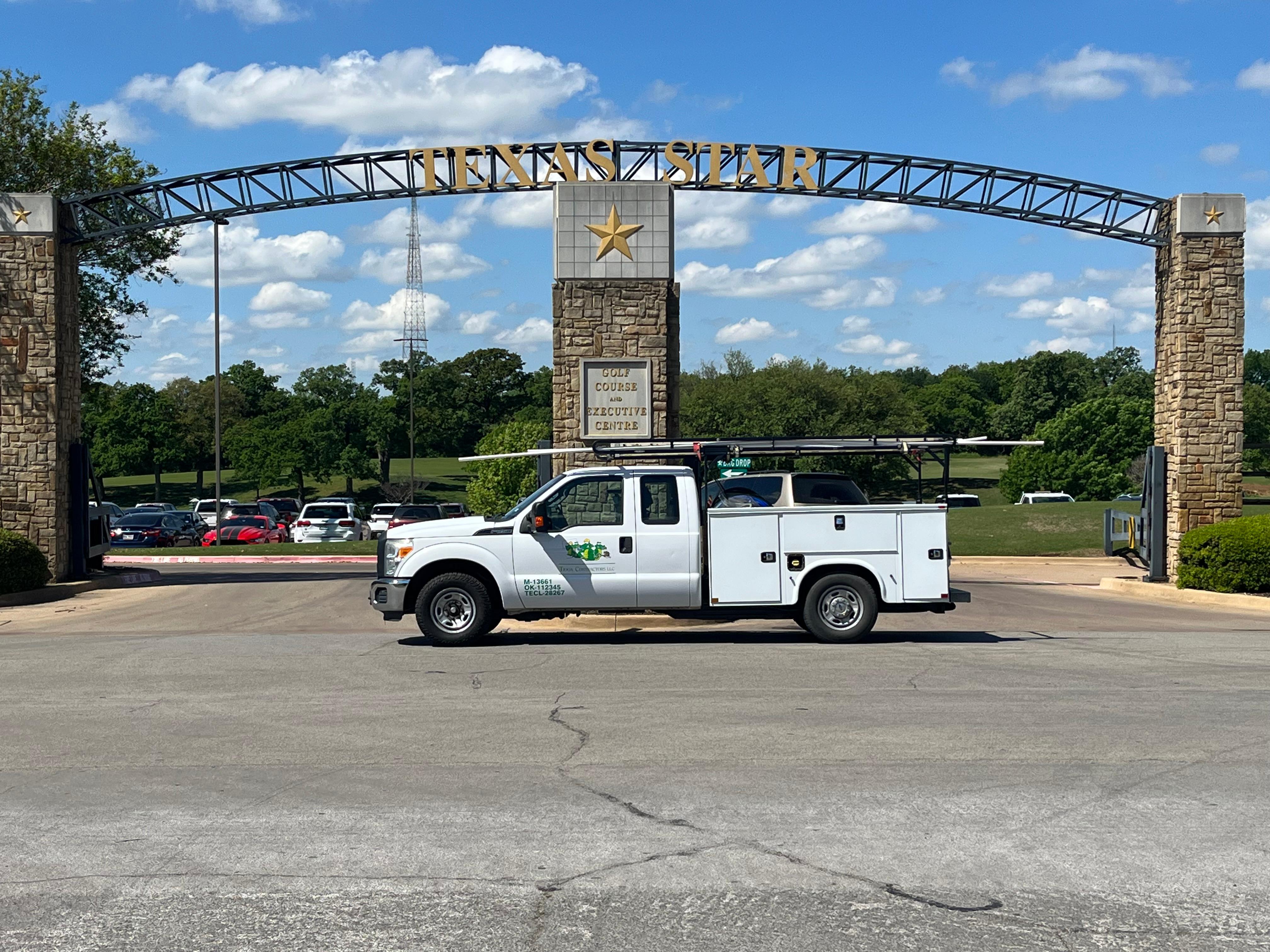 A Tioga Plumbing & Electric at the Texas Star Golf Course and Executive Suite in Euless Texas.