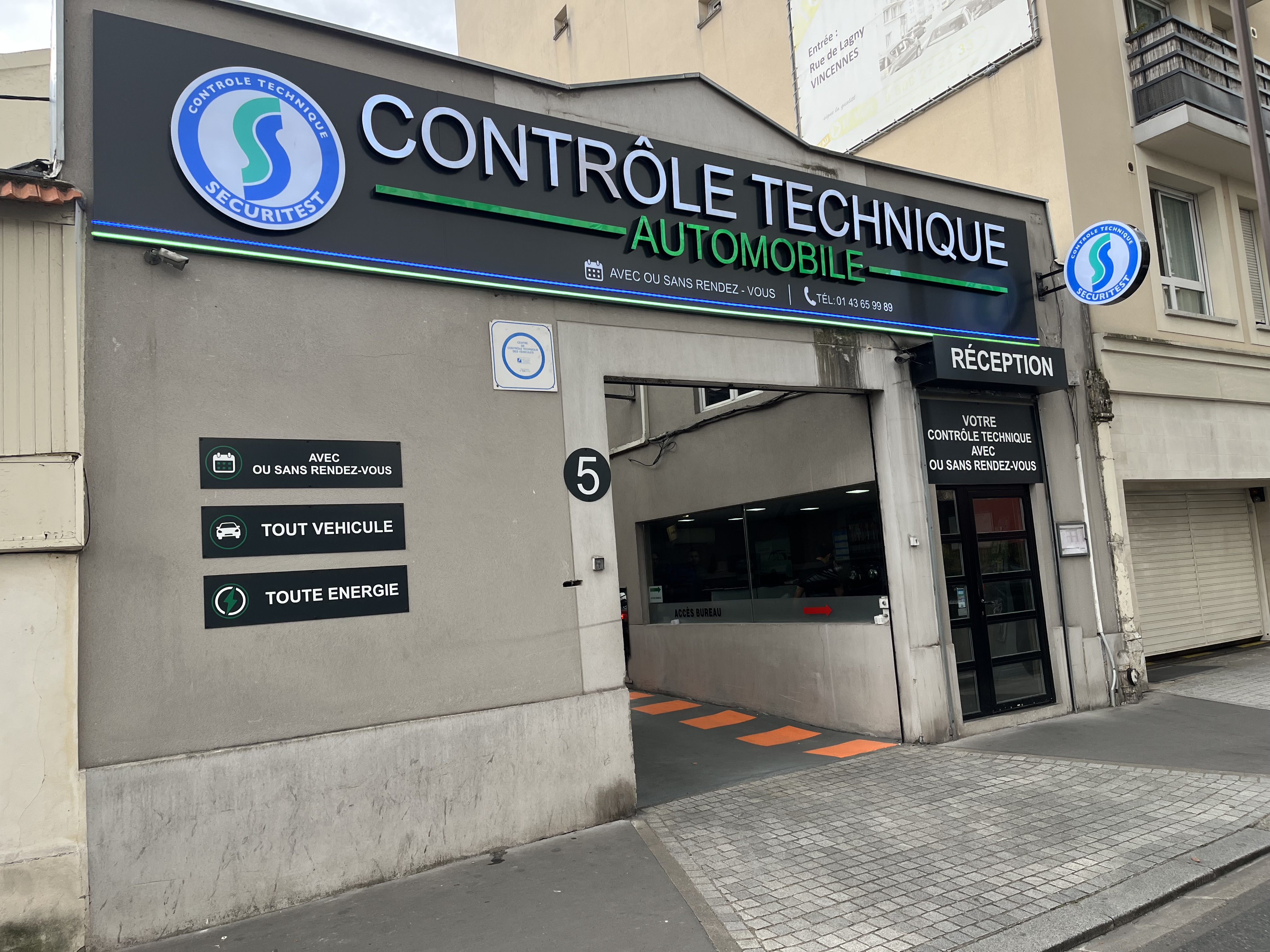 SECURITEST de Vincennes SECURITEST de Vincennes