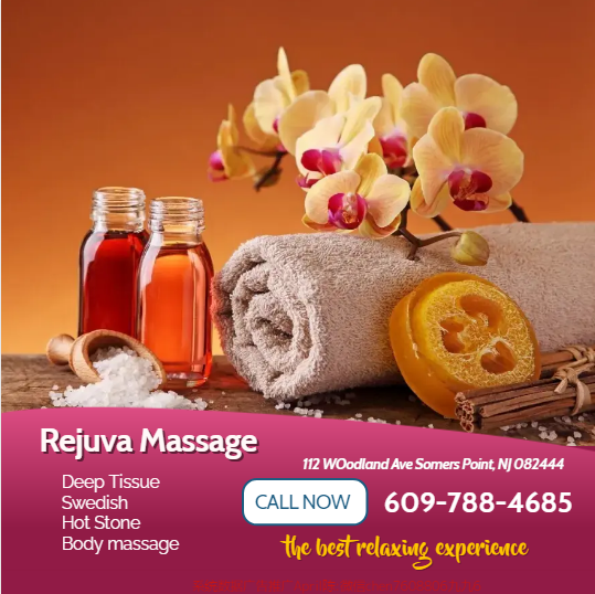 Our traditional full body massage in Somers Point, NJ includes a combination of different massage therapies like Swedish Massage, Deep Tissue, Sports Massage, Hot Oil Massage at reasonable prices.