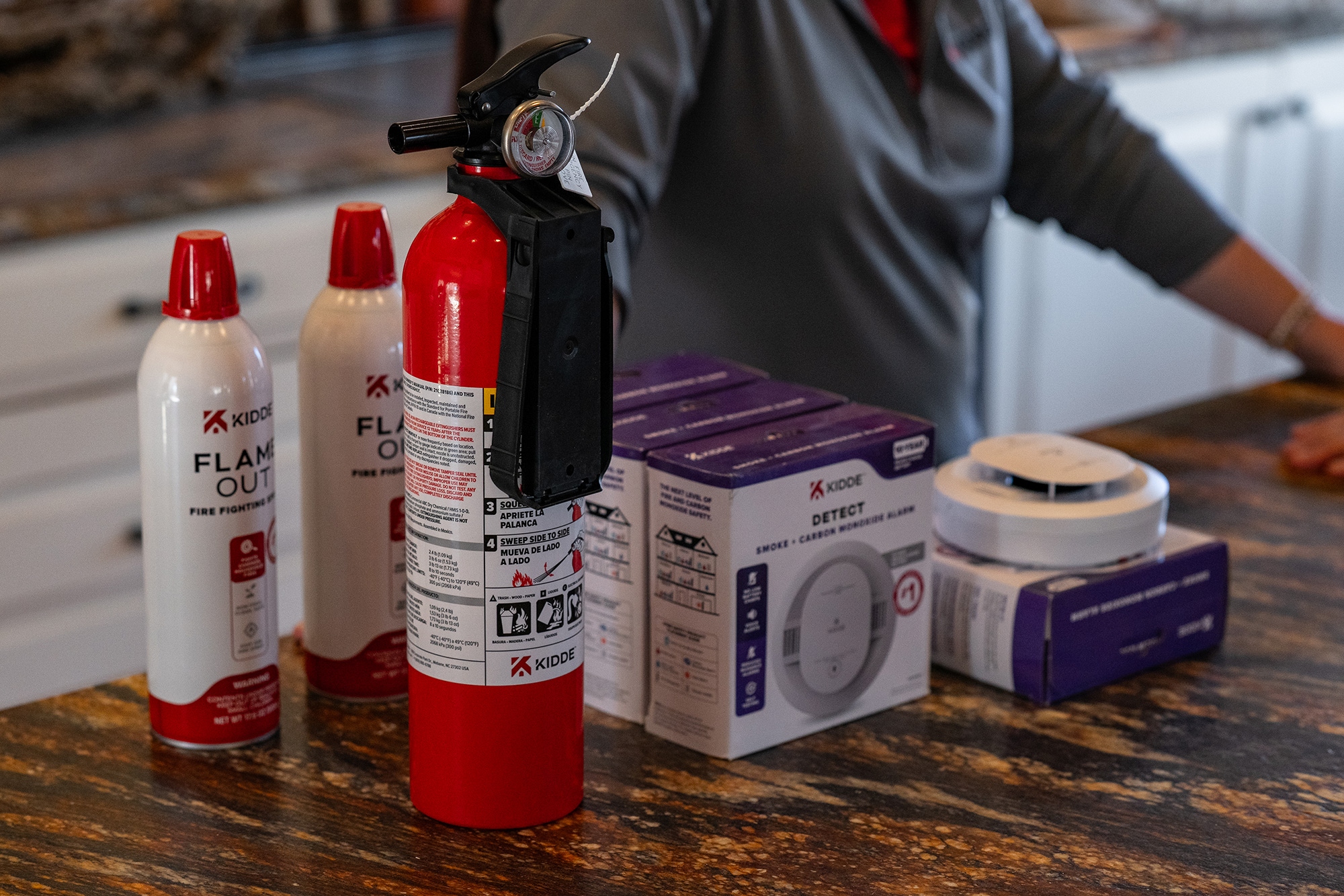 kidde products featured on military makeover