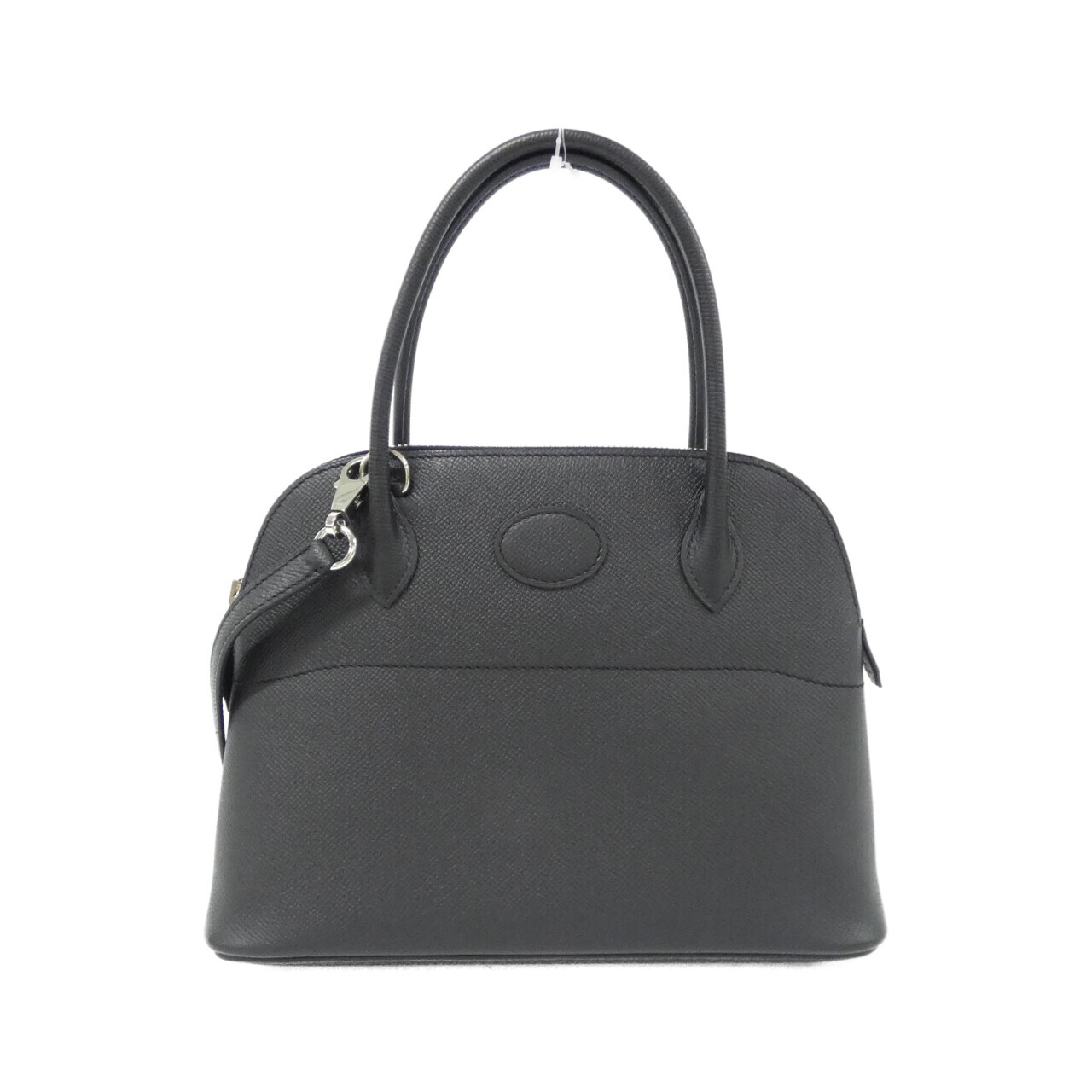 エルメス ボリード 27cm 041693CK エプソン BLACK シルバー金具 W刻印