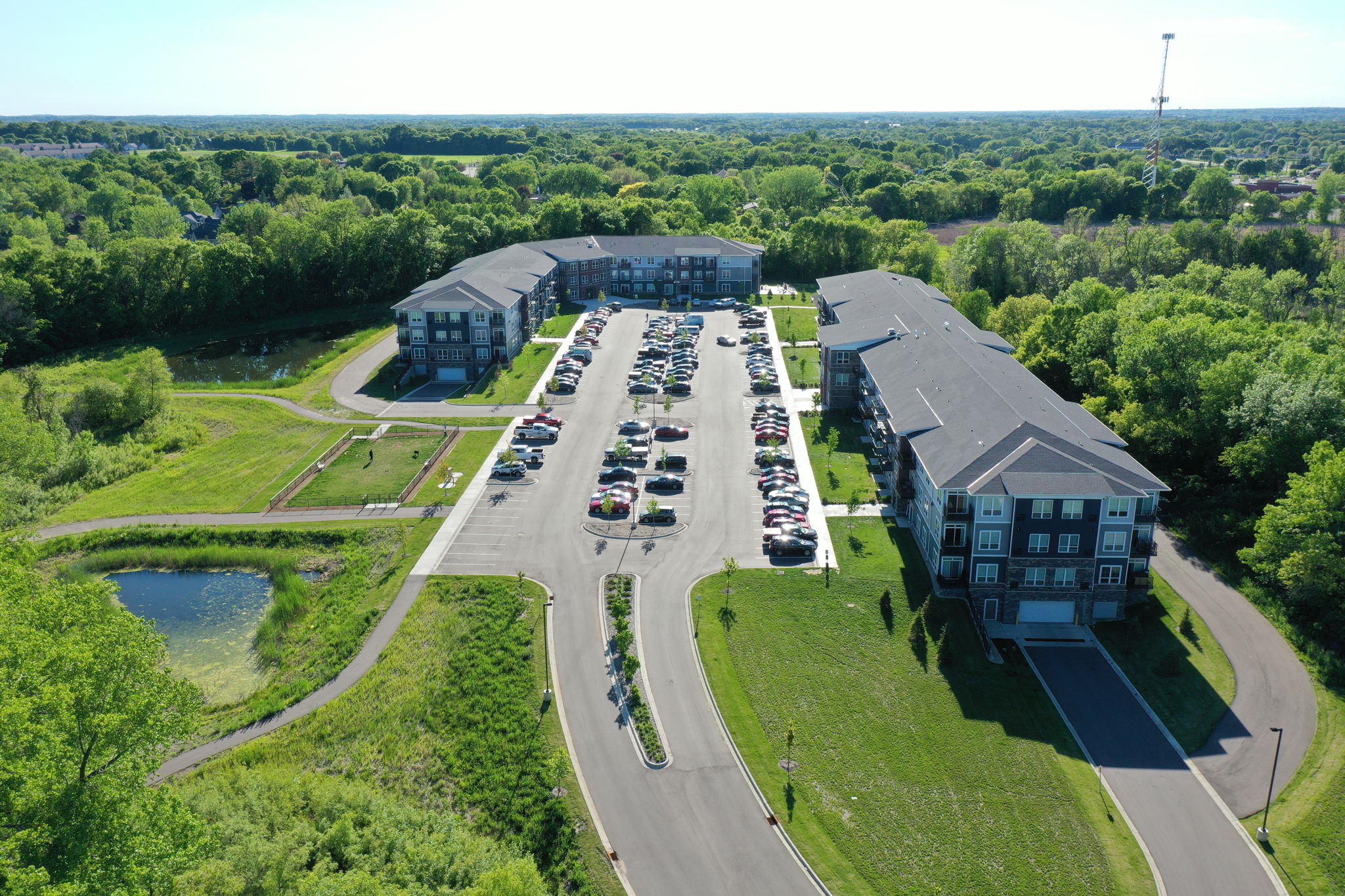 Aerial View Of Vincent Woods